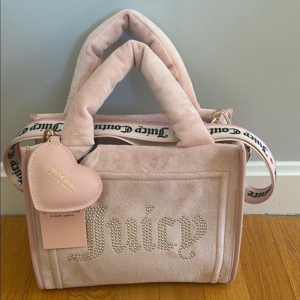 New Juicy Couture Light Pink Tote Bag